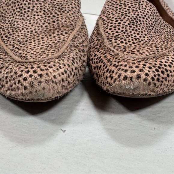 Madewell The Frances Skimmer Loafer In Calf Hair Muted Shell Multi Women Size 10 - Picture 13 of 13